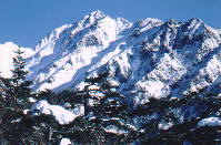 西穂高岳　１９９３年１２月