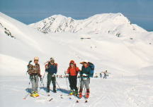 立山一の越への登り　１９８９年